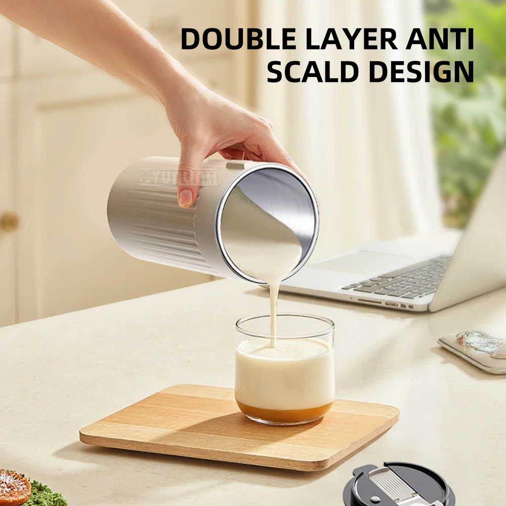350ml Small Juice Cup Blender Soybean Milk Machine Eco-Friendly Beverage Container Hom Office Machine Pour Lait De Soja
350ml Small Juice Cup Blender Soybean Milk Machine Eco-Friendly Beverage Container Hom Office Machine Pour Lait De Soja