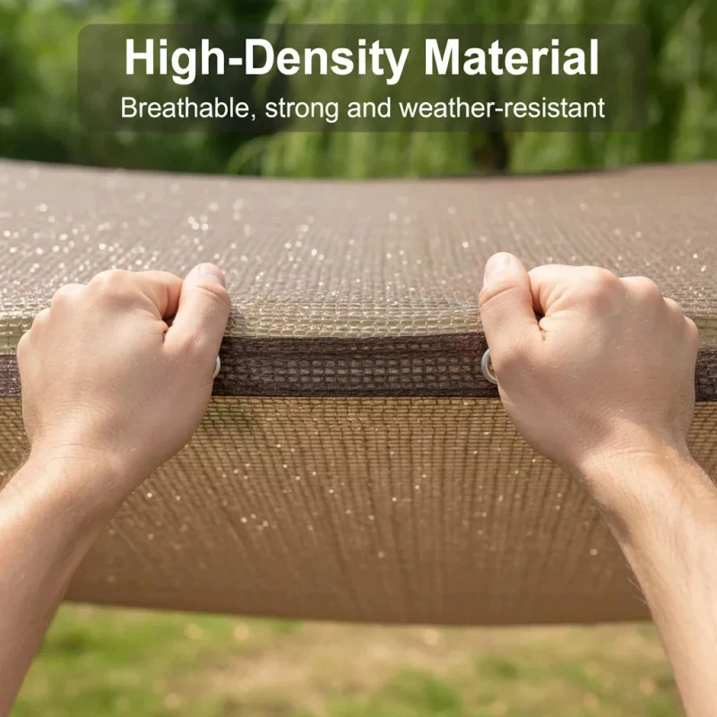 UV Protection Durable Brown Sun Shade Net Canopy 1PC 3M x 4M Outdoor Use for Pool Picnic Travel Multiple Sizes
UV Protection Durable Brown Sun Shade Net Canopy 1PC 3M x 4M Outdoor Use for Pool Picnic Travel Multiple Sizes