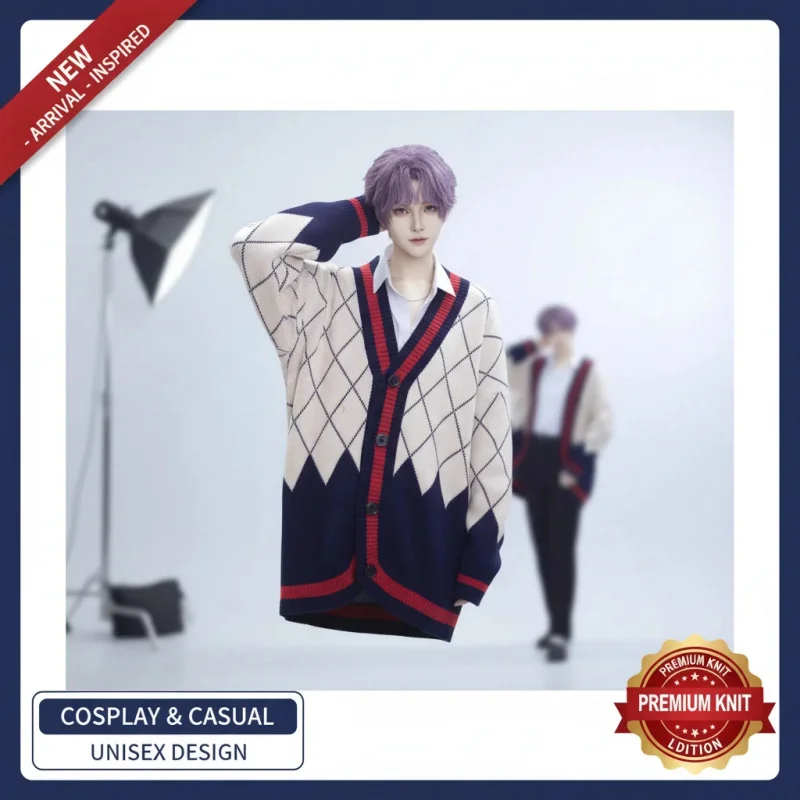 ✿JITU Rafayel Cosplay Cardigan Sweater Love And Deepspace Anime Asymmetric Coat Unisex Adult Knitwear Top✿✿✿
✿JITU Rafayel Cosplay Cardigan Sweater Love And Deepspace Anime Asymmetric Coat Unisex Adult Knitwear Top✿✿✿