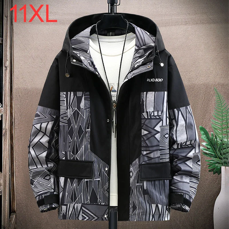 Мужская куртка размера плюс 10XL 11XL, уличная одежда в стиле хип-хоп, куртка в стиле пэчворк, мужские куртки с капюшоном, большие размеры 8XL 9XL 175 кг
Мужская куртка размера плюс 10XL 11XL, уличная одежда в стиле хип-хоп, куртка в стиле пэчворк, мужские куртки с капюшоном, большие размеры 8XL 9XL 175 кг