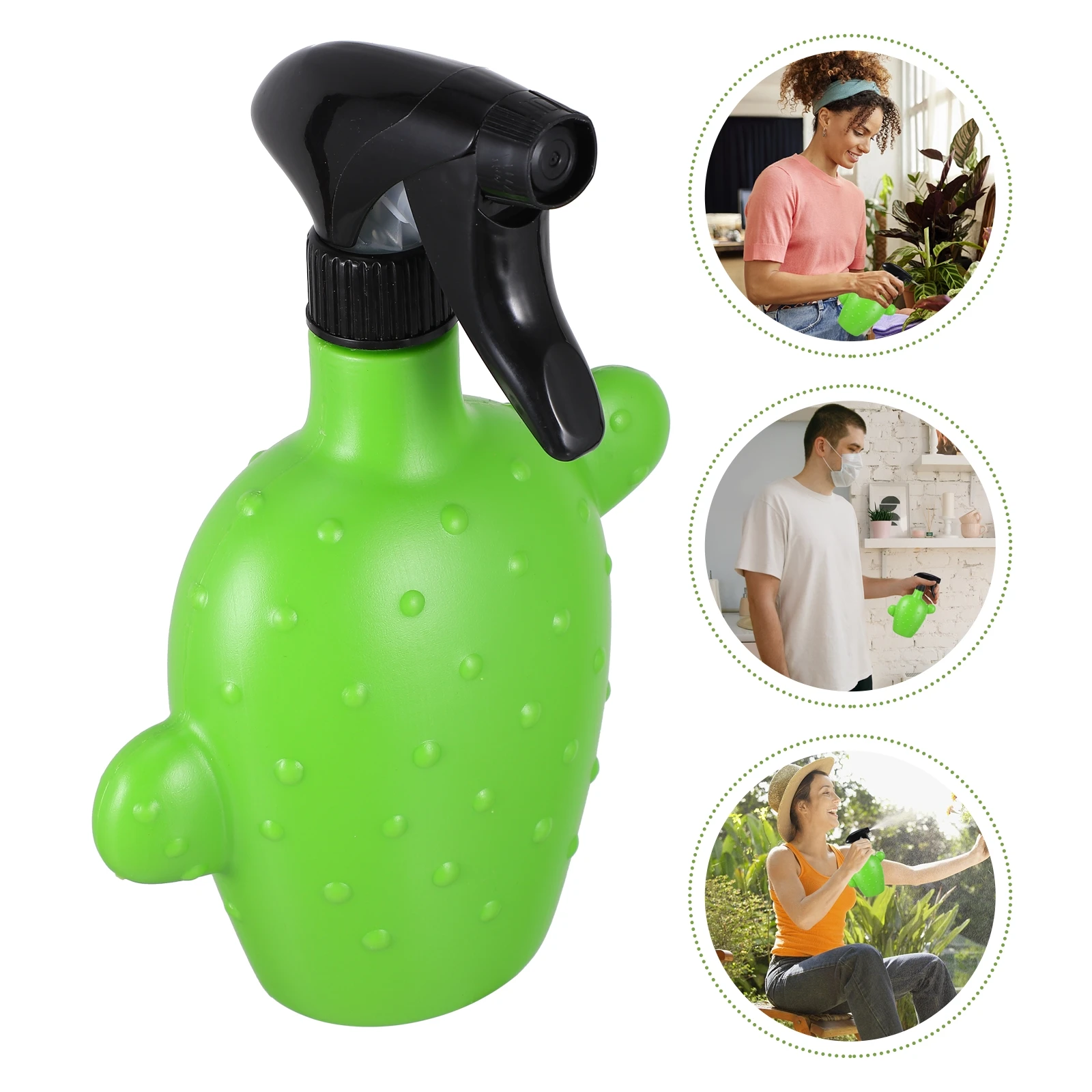 1pc Creative Cactus Watering Can Durable Plastic Garden Sprayer for Plants Succulents Horticulture Lightweight
1pc Creative Cactus Watering Can Durable Plastic Garden Sprayer for Plants Succulents Horticulture Lightweight