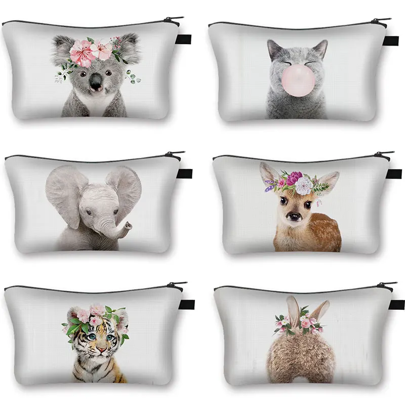Косметичка Koala/Слон/Лось, модный кошелек для покупок с 3D рисунком собаки, для путешествий, для отдыха, для девушек, чехол для косметики
Косметичка Koala/Слон/Лось, модный кошелек для покупок с 3D рисунком собаки, для путешествий, для отдыха, для девушек, чехол для косметики