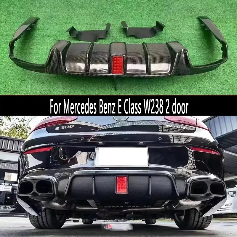 For Mercedes Benz E Class W238 2 door Coupe Carbon Fiber Back lip Diffuser Car Rear Bumper Diffuser Rear Splitters Spoiler
For Mercedes Benz E Class W238 2 door Coupe Carbon Fiber Back lip Diffuser Car Rear Bumper Diffuser Rear Splitters Spoiler