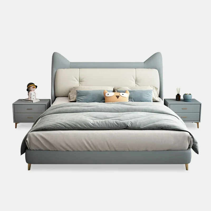 Technology Fabric Children's Bed Boys' Single Bed 1.5 M Modern Minimalist Creative
Technology Fabric Children's Bed Boys' Single Bed 1.5 M Modern Minimalist Creative