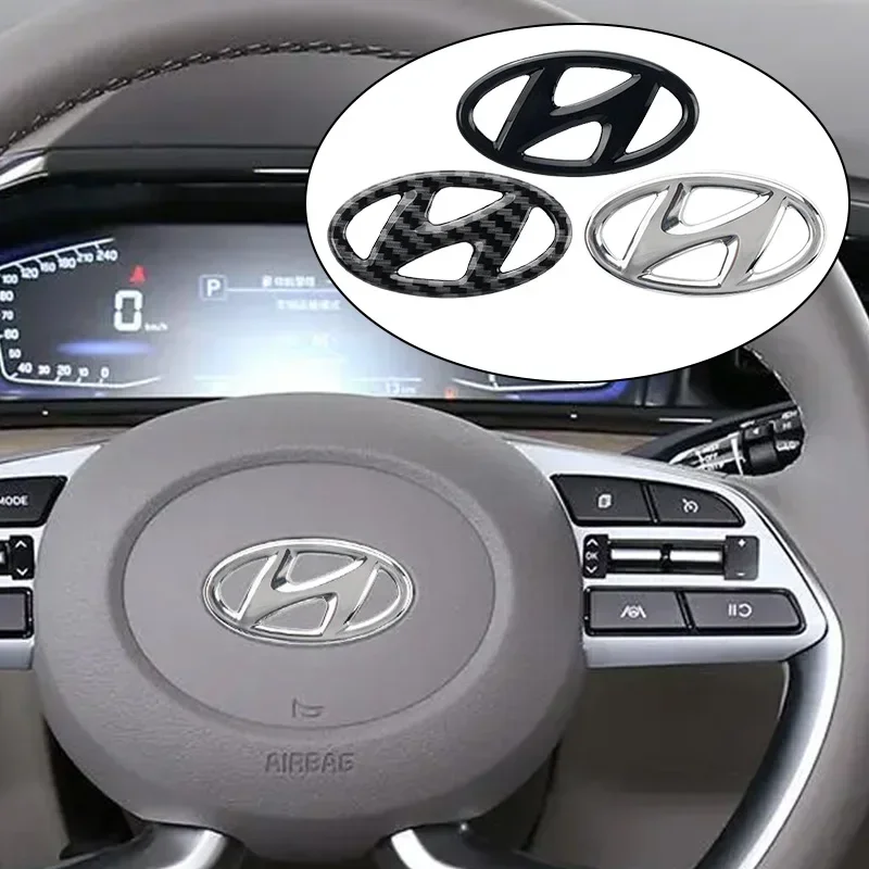 61mmX32mm ABS Car Steering Wheel Center Sticker For Hyundai Tucson Accent Elantra Santa fe Sonata ix25 ix35 Solaris Accessories
61mmX32mm ABS Car Steering Wheel Center Sticker For Hyundai Tucson Accent Elantra Santa fe Sonata ix25 ix35 Solaris Accessories