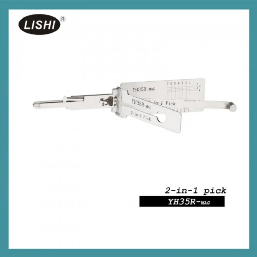 Инструмент Lishi 2 в 1 YH35R-MAG
Инструмент Lishi 2 в 1 YH35R-MAG