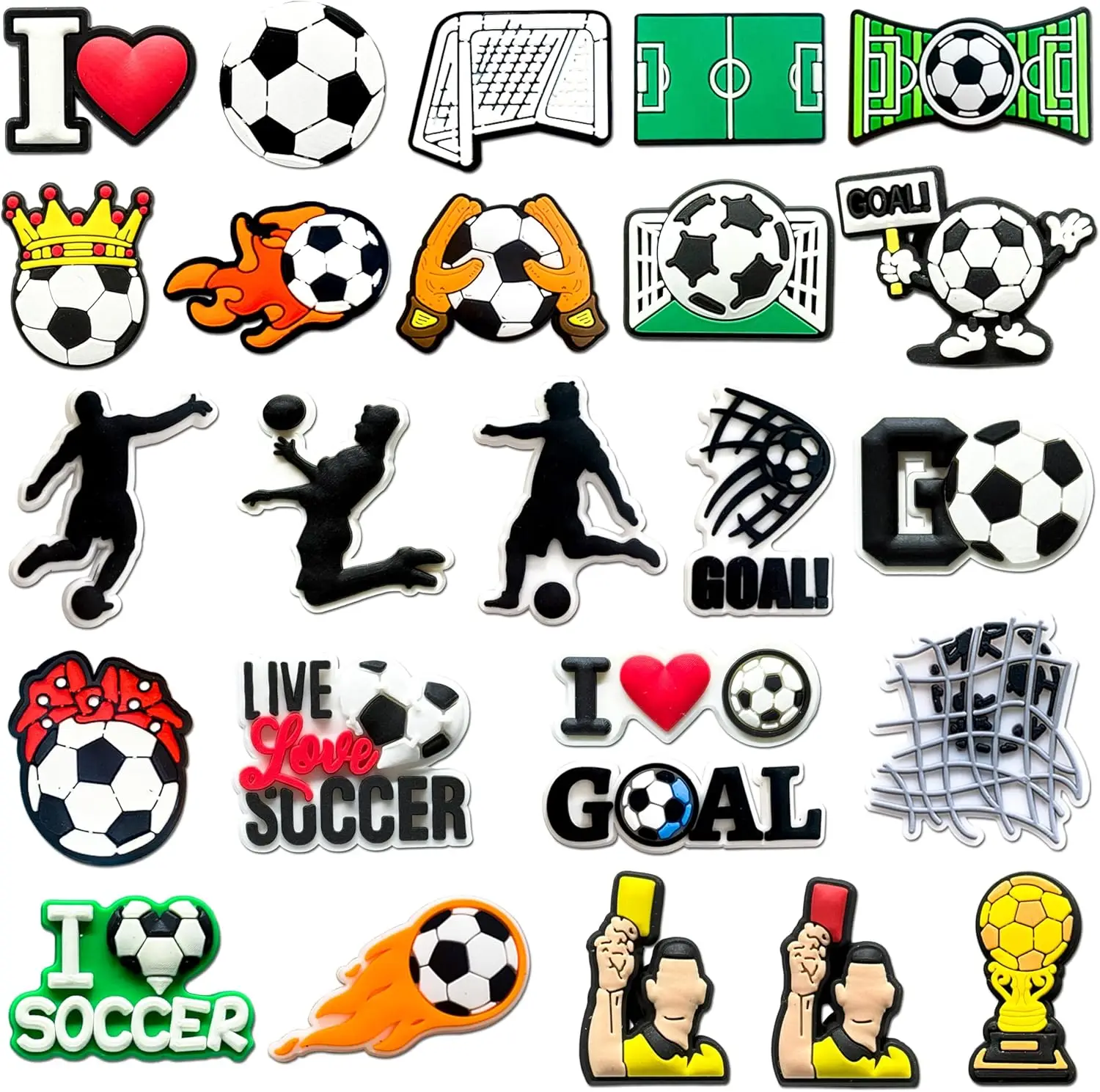 Sports Balls Shoe Charms for Boys,Basketball Soccer Football Baseball Softball Hockey Shoe
Sports Balls Shoe Charms for Boys,Basketball Soccer Football Baseball Softball Hockey Shoe