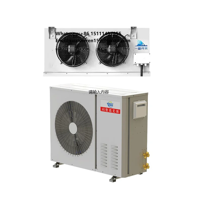 3HP Cooling Room Refrigeration Storage Walk in Cold Room Condenser and Evaporator Whole Set Hot Fluorine Defrosting System
3HP Cooling Room Refrigeration Storage Walk in Cold Room Condenser and Evaporator Whole Set Hot Fluorine Defrosting System