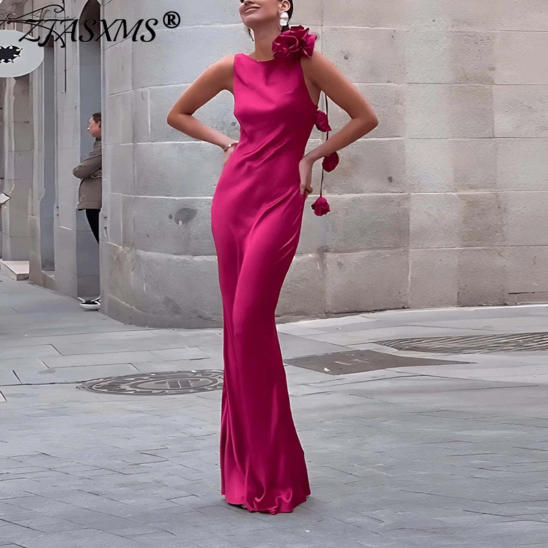Sexy Sleeveless Bodycon Maxi Prom Dresses Woman Spring Solid O Neck Slim Long Dress New Summer Backless Hollow Flower Boho Dress
Sexy Sleeveless Bodycon Maxi Prom Dresses Woman Spring Solid O Neck Slim Long Dress New Summer Backless Hollow Flower Boho Dress