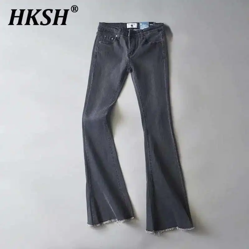 HKSH Spring Autumn New Women's Punk American Chic Denim Pants Low Waist Flared Jeans Ins Classic High Stretch Slim Trendy HK3672
HKSH Spring Autumn New Women's Punk American Chic Denim Pants Low Waist Flared Jeans Ins Classic High Stretch Slim Trendy HK3672