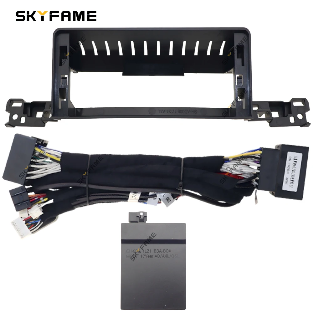 SKYFAME Car Frame Fascia Adapter Canbus Box Decoder Android Radio Dash Fitting Panel Kit For Audi A4 B8 A4L A5
SKYFAME Car Frame Fascia Adapter Canbus Box Decoder Android Radio Dash Fitting Panel Kit For Audi A4 B8 A4L A5