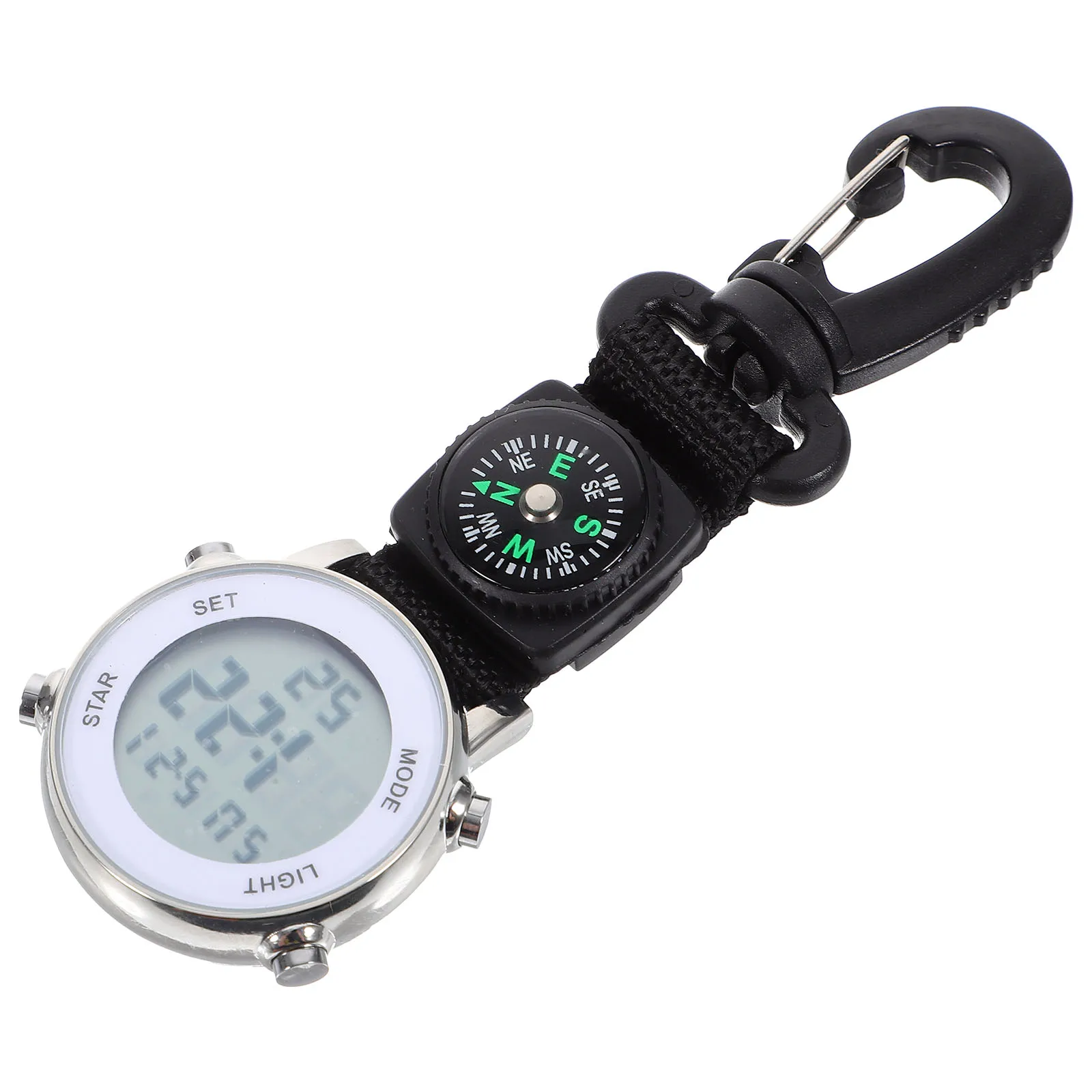 Electronic Hanging Watch Clip On Watches for Hiking Carabiner Durable Multipurpose Outdoor Travel Mount
Electronic Hanging Watch Clip On Watches for Hiking Carabiner Durable Multipurpose Outdoor Travel Mount