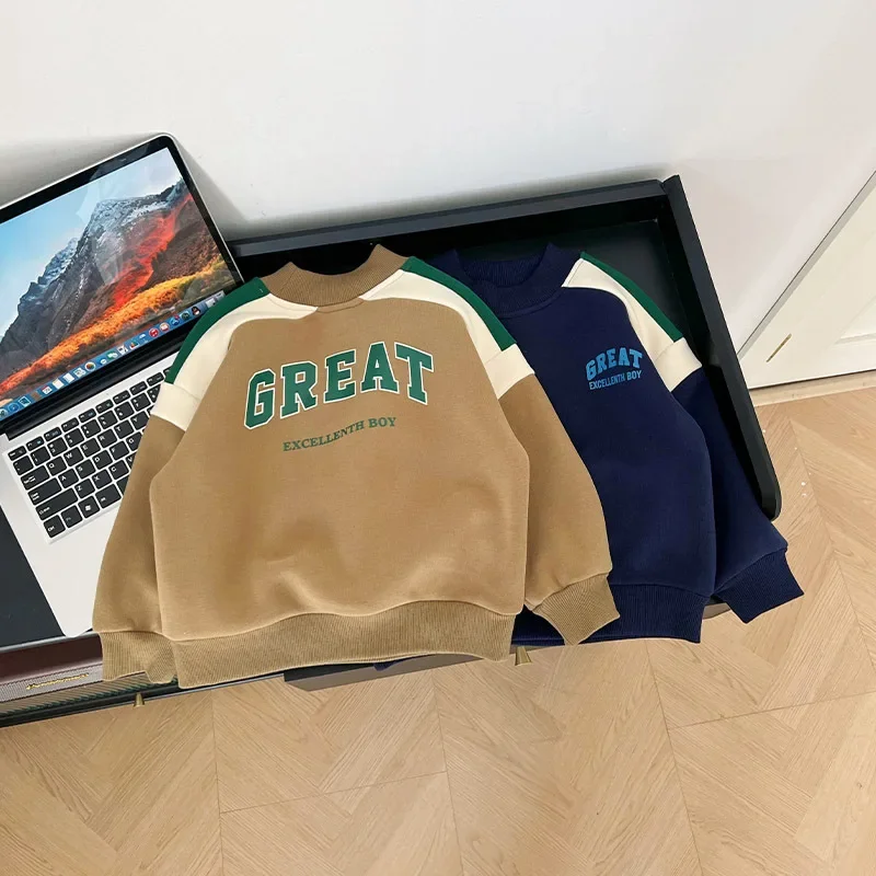 Children's Sweatshirts Letter Printing Baby Boy Clothes Kids Clothes Girls Children Clothing for Boys 2 To 7 Years
Children's Sweatshirts Letter Printing Baby Boy Clothes Kids Clothes Girls Children Clothing for Boys 2 To 7 Years