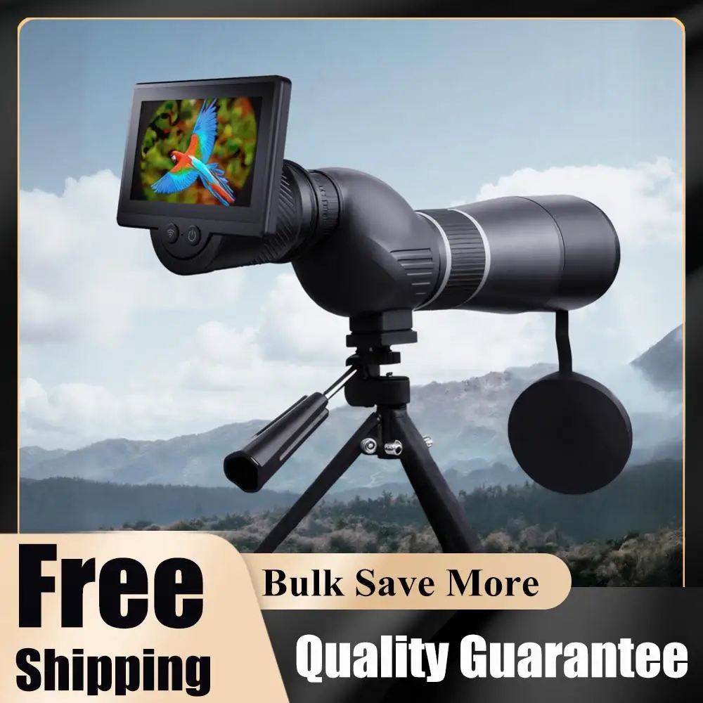 WiFi Electronic Eyepiece with 4.3 Inch IPS Screen Telescope Camera Eyepiece Digital Eyepiece for Astronomical Telescope