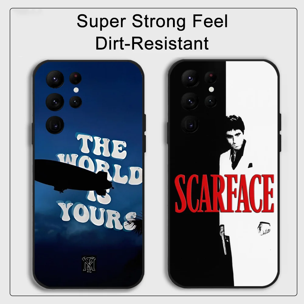 Classic Movie S-Scarface Retro Phone Case for Samsung S series s20 s21 s22 s23 s24 FE Plus Ultra TPU Soft to Skin-friendly case
Classic Movie S-Scarface Retro Phone Case for Samsung S series s20 s21 s22 s23 s24 FE Plus Ultra TPU Soft to Skin-friendly case