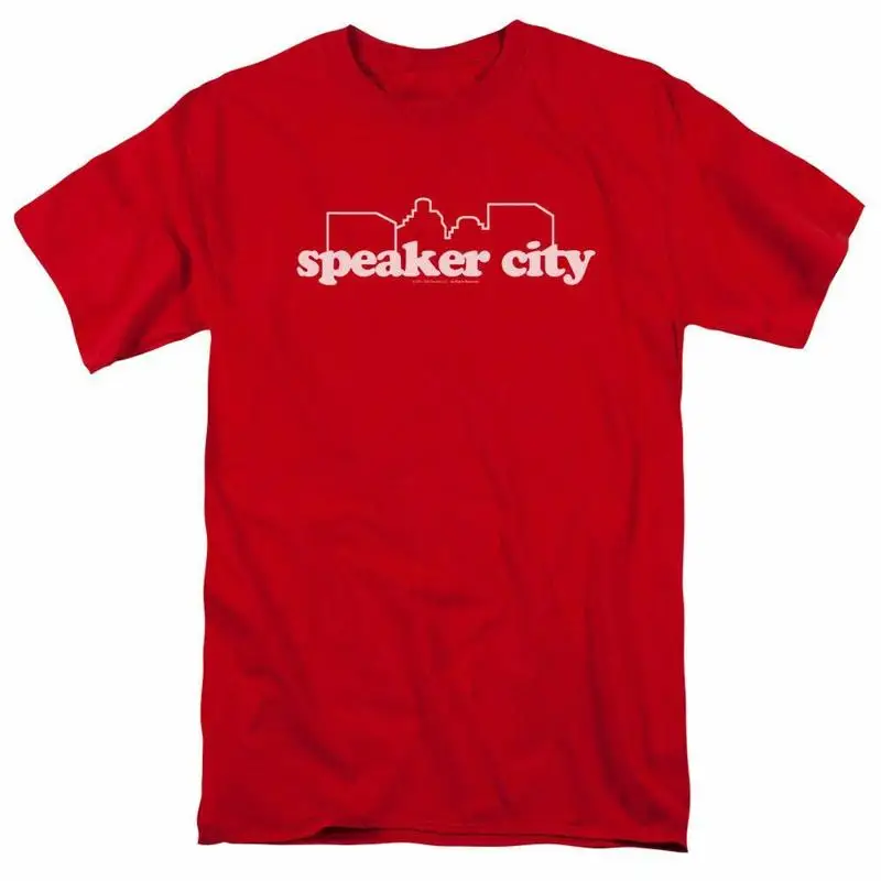 Old School Speaker City Logo T Shirt Licensed Comedy Movie Retro College Red
Old School Speaker City Logo T Shirt Licensed Comedy Movie Retro College Red