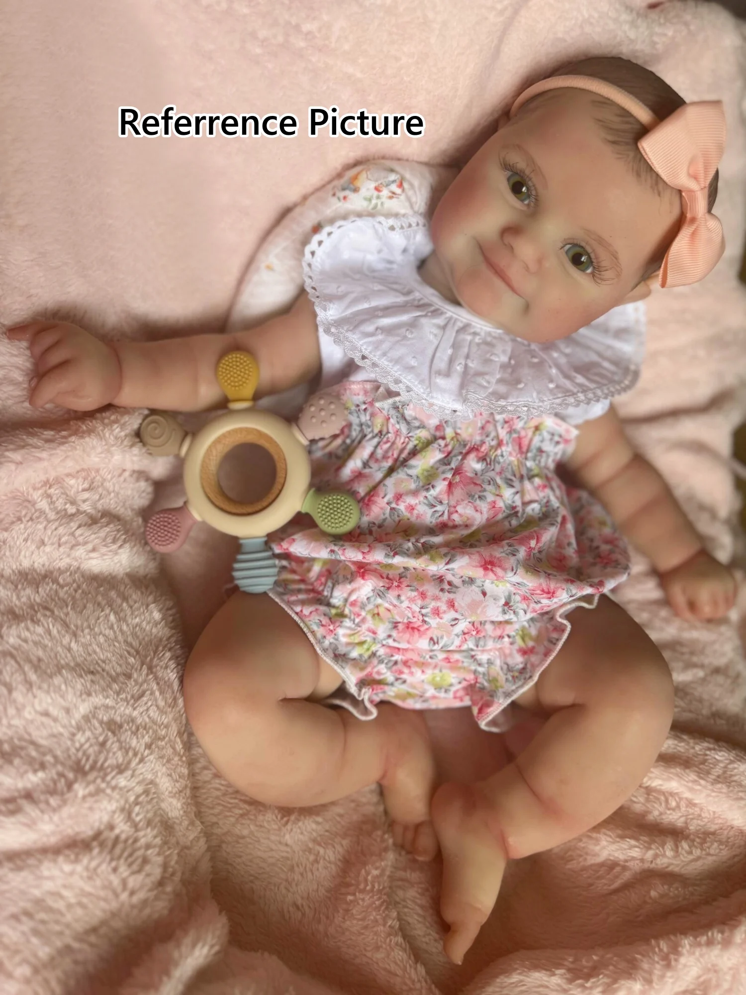 Милая 18,5-дюймовая силиконовая кукла реборн для девочек Maddie с окрашенными волосами, гибкая мягкая на ощупь кукла Bebe Reborn ручной работы для детей
Милая 18,5-дюймовая силиконовая кукла реборн для девочек Maddie с окрашенными волосами, гибкая мягкая на ощупь кукла Bebe Reborn ручной работы для детей