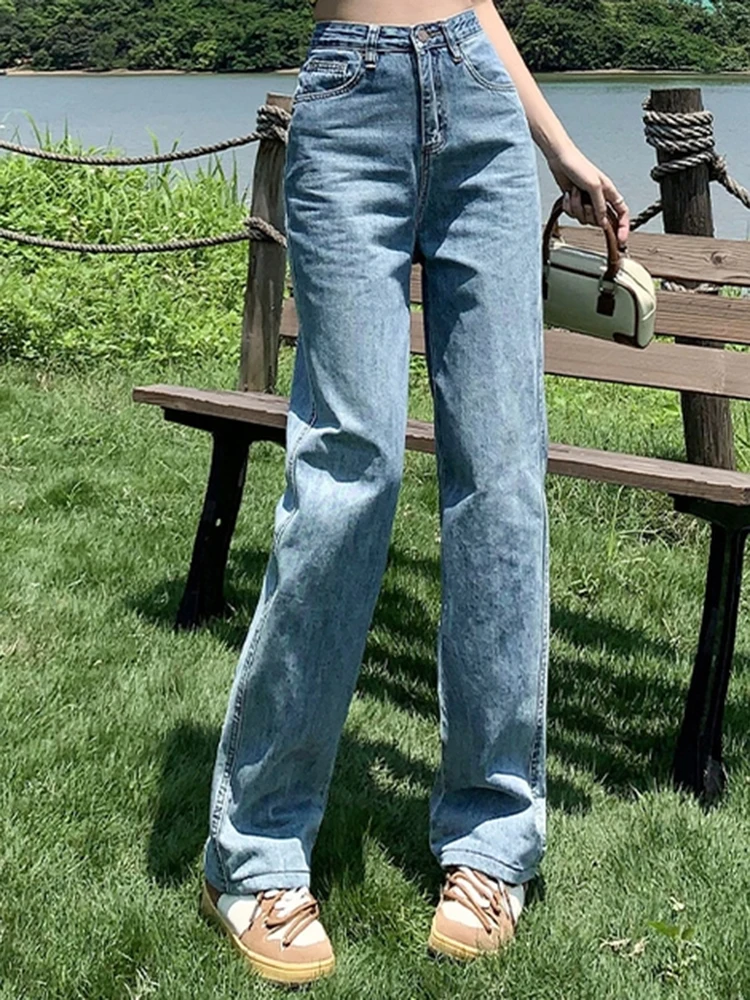 2024 Female High Waist Y2K Denim Wide Leg Pants Woman Casual Gothic Straight Leg Trousers Girls Blue Oversized Punk Slacks Jeans
2024 Female High Waist Y2K Denim Wide Leg Pants Woman Casual Gothic Straight Leg Trousers Girls Blue Oversized Punk Slacks Jeans