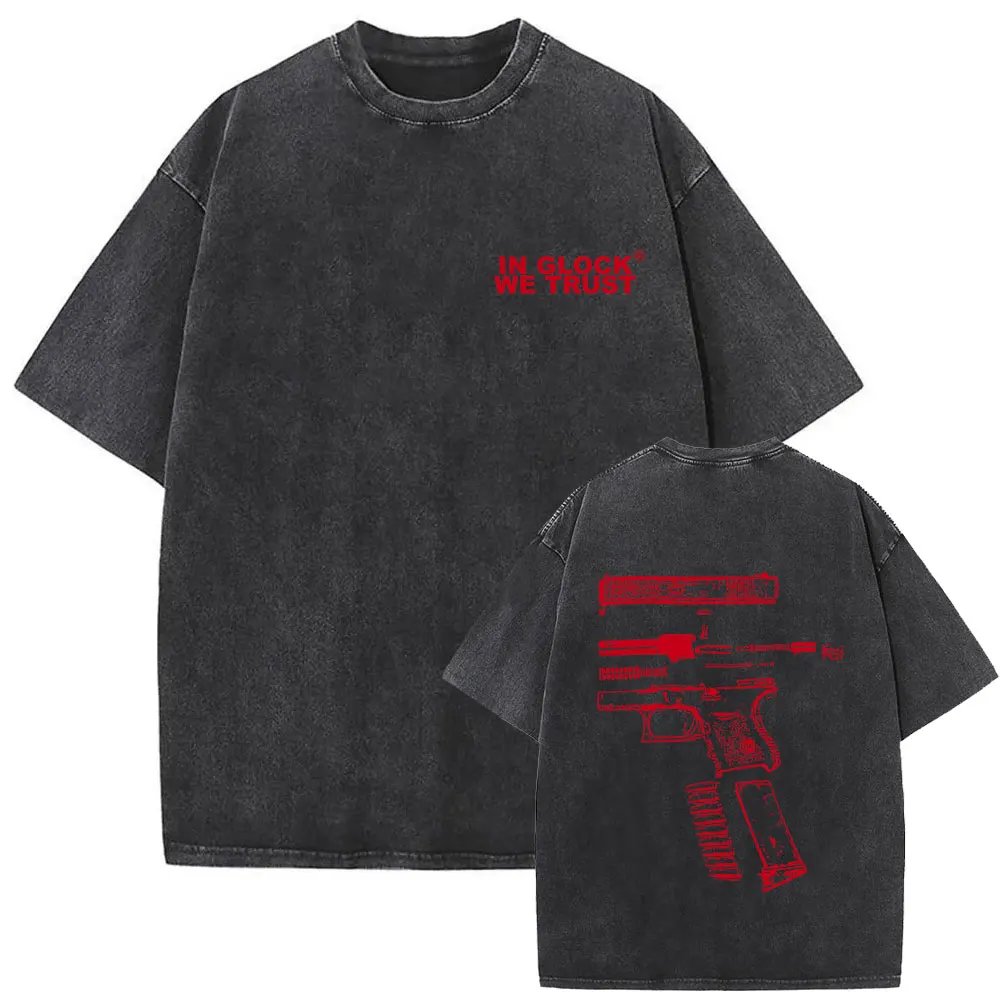 Tactical Glock Disassemble Graphic Vintage Washed T-shirt Men Women Fashion Oversized T Shirts Unisex Vintage Casual Tshirt Tops
Tactical Glock Disassemble Graphic Vintage Washed T-shirt Men Women Fashion Oversized T Shirts Unisex Vintage Casual Tshirt Tops