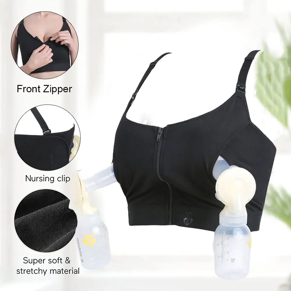 Adjustable Hands Free Plus Size Breast Pump Bra Special Nursing Bra Maternity Bra For Breast Pump Breastfeeding Pumping Bra
Adjustable Hands Free Plus Size Breast Pump Bra Special Nursing Bra Maternity Bra For Breast Pump Breastfeeding Pumping Bra