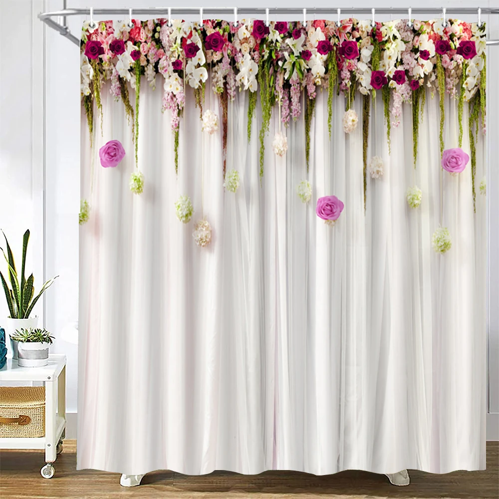 Home shower curtains for bathroom waterproof fabric Nordic style Artificial Flower Wall Pattern bathroom Curtains shower curtain
Home shower curtains for bathroom waterproof fabric Nordic style Artificial Flower Wall Pattern bathroom Curtains shower curtain