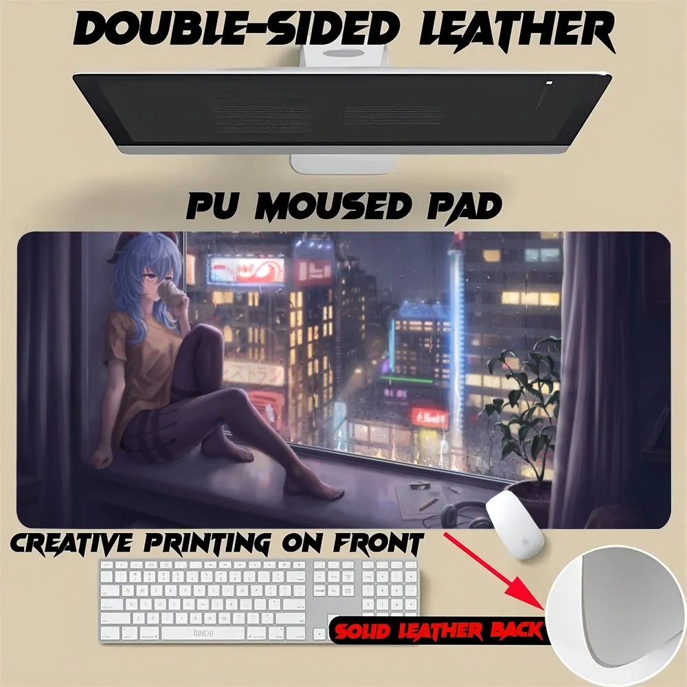 Ganyu Genshin Impact Mouse Pad Gamer Mouse Pad Size Birthday For Office Mat Desk Waterproof Table Mat Gameing PU Leather XXL
Ganyu Genshin Impact Mouse Pad Gamer Mouse Pad Size Birthday For Office Mat Desk Waterproof Table Mat Gameing PU Leather XXL
