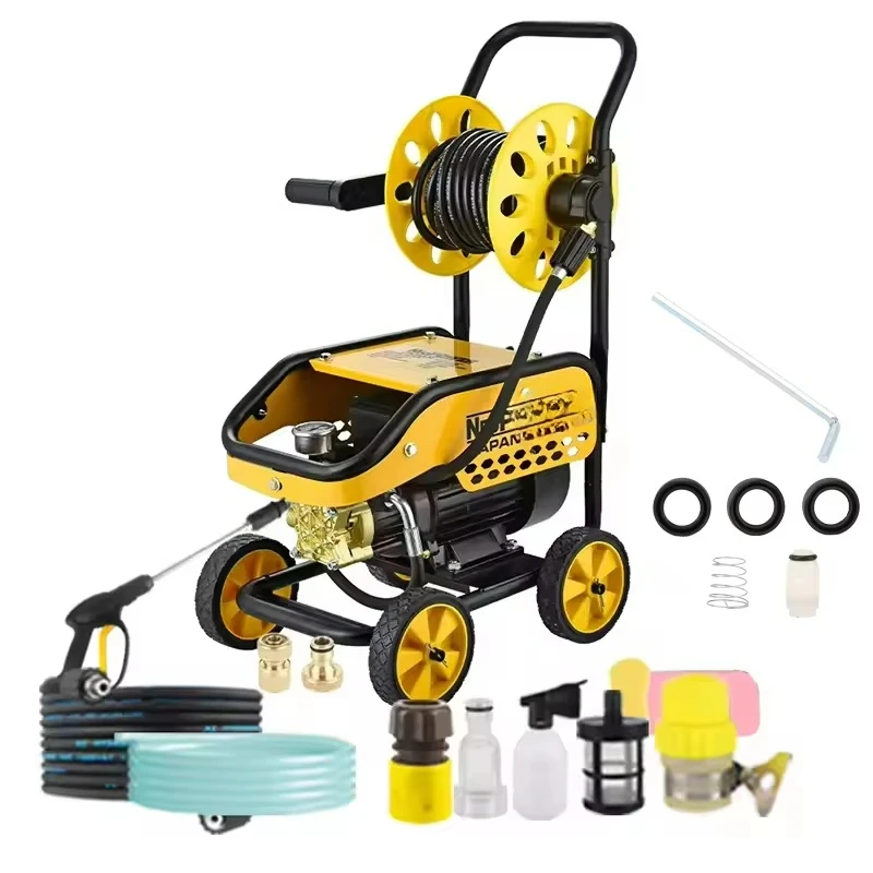Hot New Product Portable Pressure Washer Car Wash Copper Wire Motor Car Pressure Washer
Hot New Product Portable Pressure Washer Car Wash Copper Wire Motor Car Pressure Washer