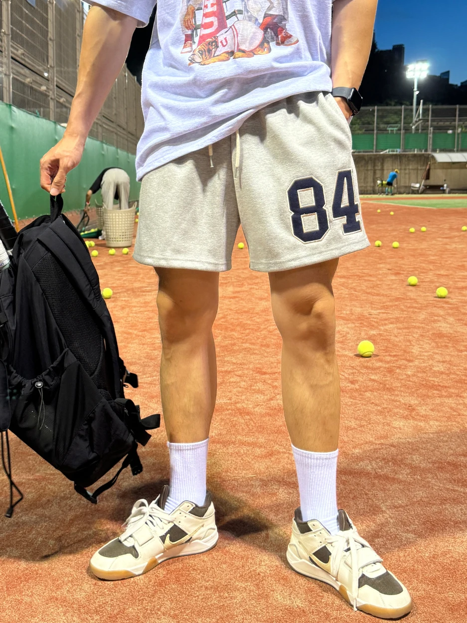 Summer Casual Sports Cotton Fleece Shorts Unisex Drawstring Embroidered Versatile Trendy Thigh-Length Knitted Fitness Leisure
Summer Casual Sports Cotton Fleece Shorts Unisex Drawstring Embroidered Versatile Trendy Thigh-Length Knitted Fitness Leisure