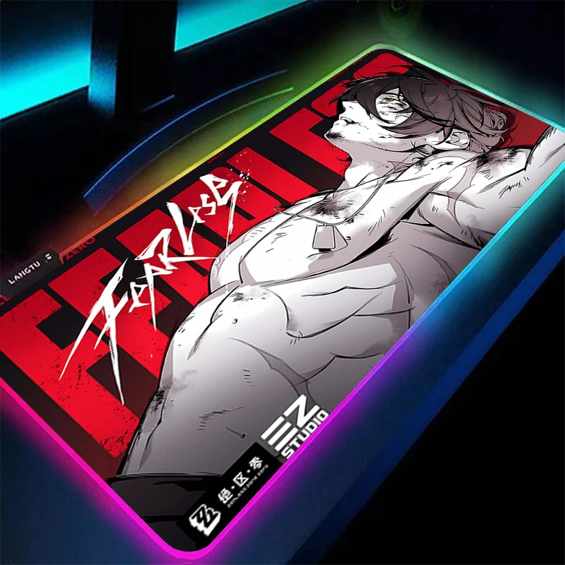 LED Mouse Pad Anime Gaming Accessories ZZZ Mousepad Gamer RGB PC Completo Computer Zenless Zone Zero Lighter Keyboard Desk Mat
LED Mouse Pad Anime Gaming Accessories ZZZ Mousepad Gamer RGB PC Completo Computer Zenless Zone Zero Lighter Keyboard Desk Mat