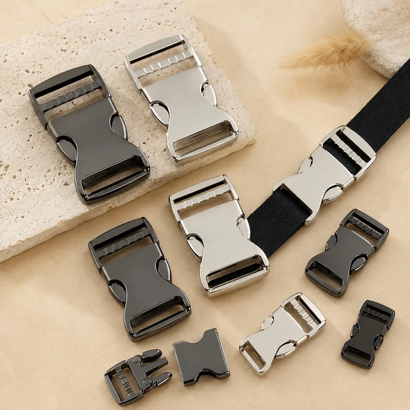 2/5Pcs 20-38mm Metal Quick Release Buckle Side Clasp for Backpack Strap Dog Collar Webbing Belt DIY Hardware Accessory Materials
2/5Pcs 20-38mm Metal Quick Release Buckle Side Clasp for Backpack Strap Dog Collar Webbing Belt DIY Hardware Accessory Materials