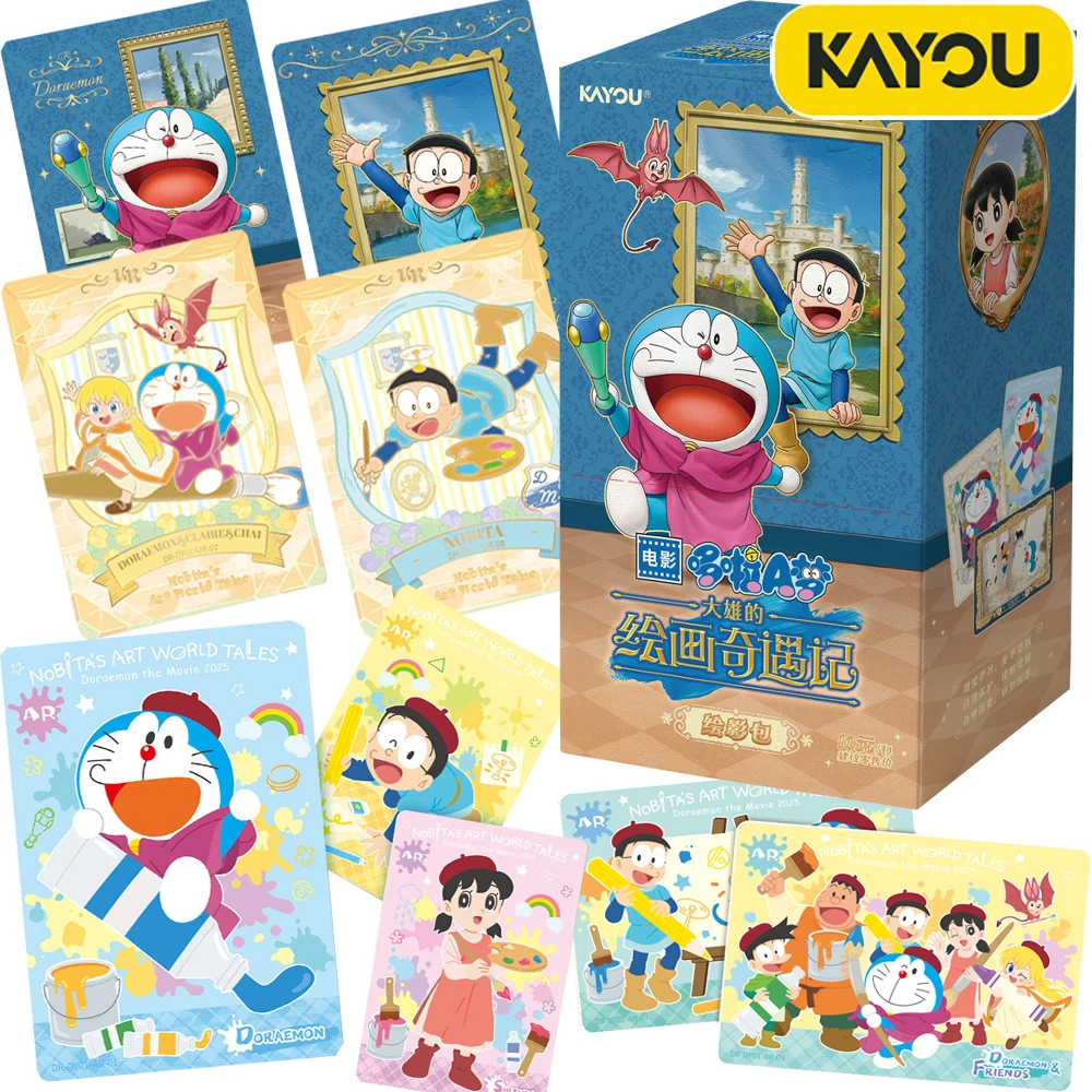Kayou Original Doreamon Collection Cards Animated Film Nobita's Art World Tales High Quality Exquisite Design SSR UR Cards Gift
Kayou Original Doreamon Collection Cards Animated Film Nobita's Art World Tales High Quality Exquisite Design SSR UR Cards Gift
