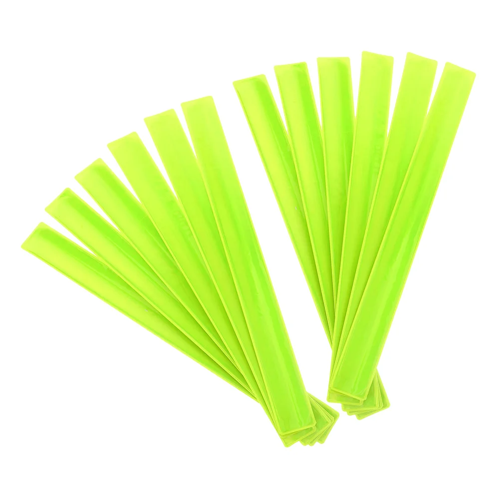 12Pcs Reflective Safety Wristbands Slap Bracelets Running Cycling Outdoor High Visibility Reflectors Wristbands Sports
12Pcs Reflective Safety Wristbands Slap Bracelets Running Cycling Outdoor High Visibility Reflectors Wristbands Sports