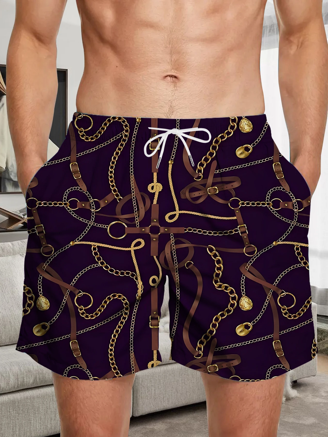 Vintage Pattern Digital Printed Shorts Male Full Print Polyester Quick Dry Trunks
Vintage Pattern Digital Printed Shorts Male Full Print Polyester Quick Dry Trunks