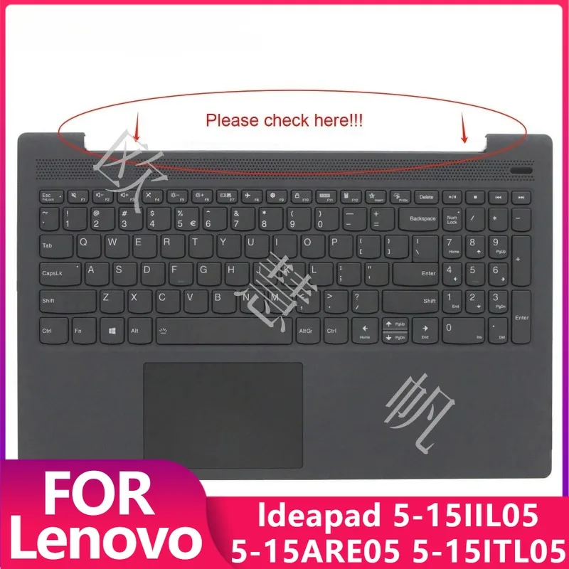 T New For Lenovo ldeapad 5-15IIL05 5-15ARE05 5-15ITL05 Palmrest with Backlit US Keyboard (Dark Gray) 5CB0X56148 15.6"
T New For Lenovo ldeapad 5-15IIL05 5-15ARE05 5-15ITL05 Palmrest with Backlit US Keyboard (Dark Gray) 5CB0X56148 15.6"
