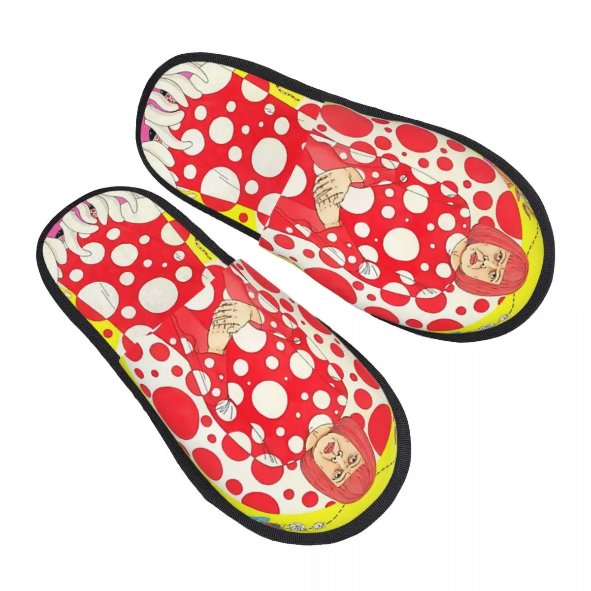 Custom Women The World Of Yayoi Kusama House Slippers Soft Warm Japanese Artist Memory Foam Fluffy Slipper Indoor Outdoor Shoes
Custom Women The World Of Yayoi Kusama House Slippers Soft Warm Japanese Artist Memory Foam Fluffy Slipper Indoor Outdoor Shoes