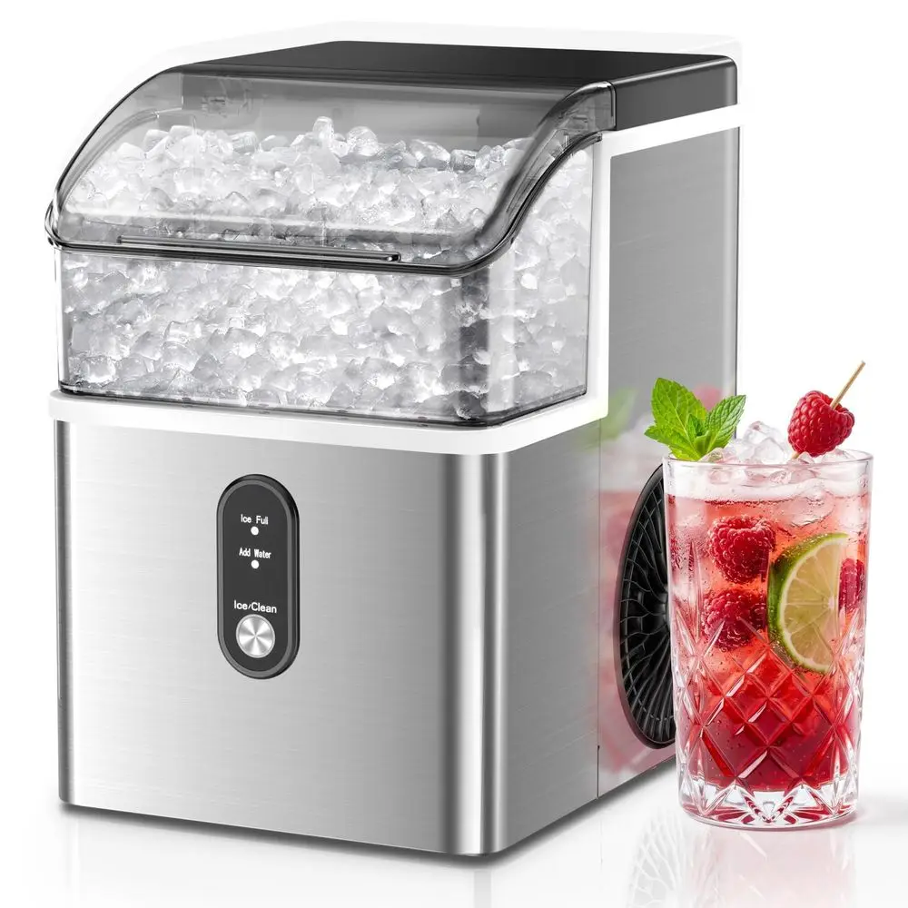 Nugget Ice Maker Countertop, 35lbs 24H Ice Machine, Soft Chewable Sonic Ice, SelfCleaning, Fast Ice Ready in 8 Minutes, Custom
Nugget Ice Maker Countertop, 35lbs 24H Ice Machine, Soft Chewable Sonic Ice, SelfCleaning, Fast Ice Ready in 8 Minutes, Custom