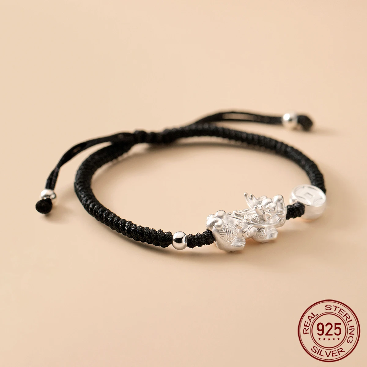 Fit 22cm 999 Silver Rope Bracelets Women PiXiu Wish Safety Exorcism Lucky Red Thread Line String Bracelets For Women Girl Black
Fit 22cm 999 Silver Rope Bracelets Women PiXiu Wish Safety Exorcism Lucky Red Thread Line String Bracelets For Women Girl Black