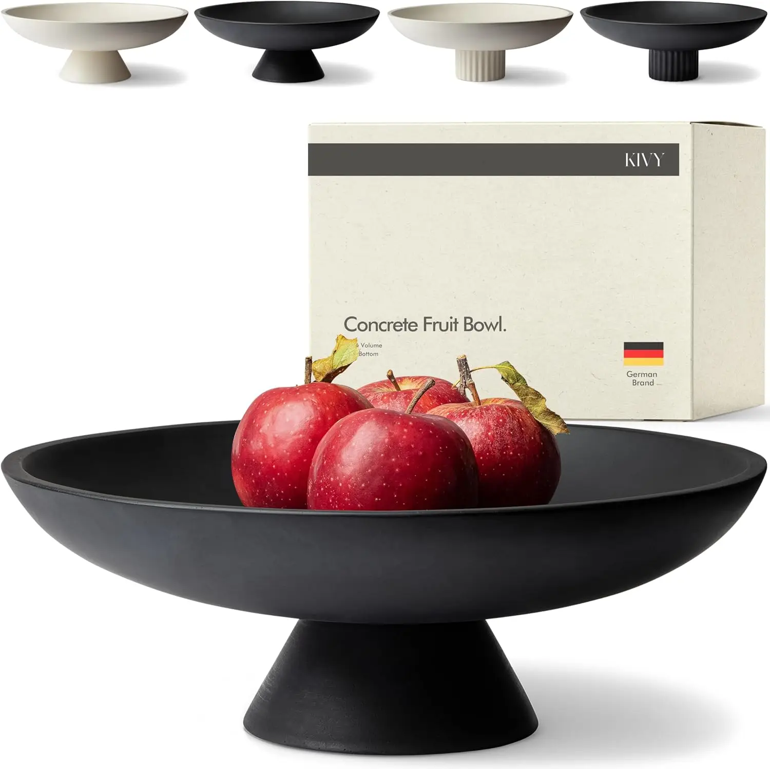 Concrete Fruit Bowl for Kitchen Counter - Large Decorative Bowl for Home Decor - Modern Key Bowl
Concrete Fruit Bowl for Kitchen Counter - Large Decorative Bowl for Home Decor - Modern Key Bowl