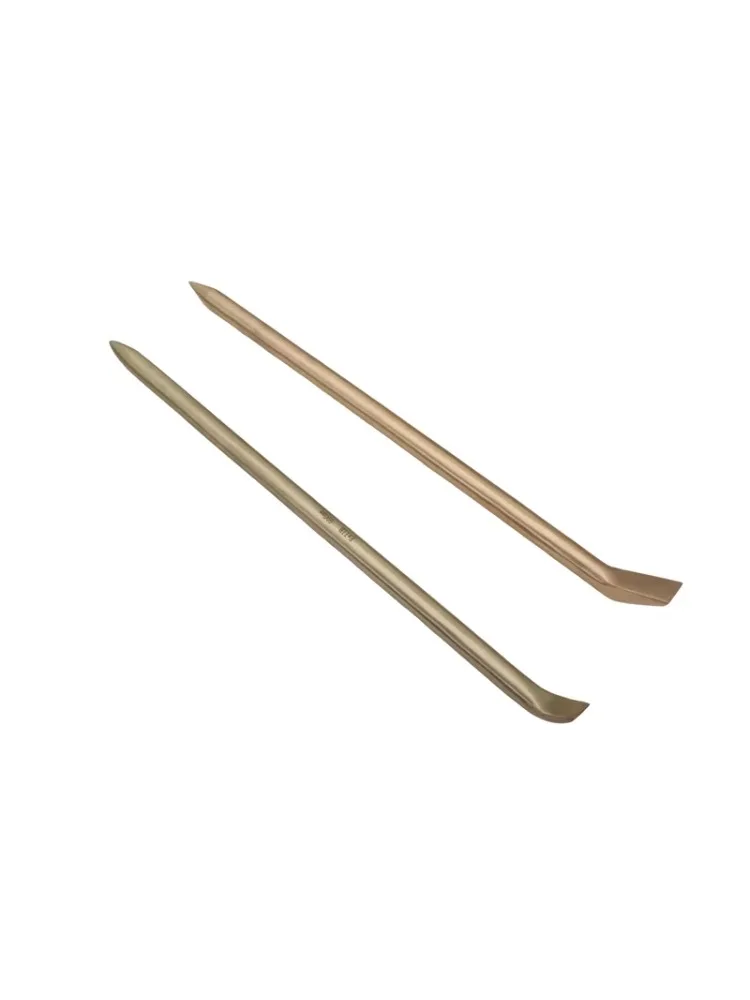 Aluminum Bronze Non Sparking Crowbar Explosion Proof Flat Crowbar Safety Hand Tool For Petroleum Chemical Mine Hazardous
Aluminum Bronze Non Sparking Crowbar Explosion Proof Flat Crowbar Safety Hand Tool For Petroleum Chemical Mine Hazardous