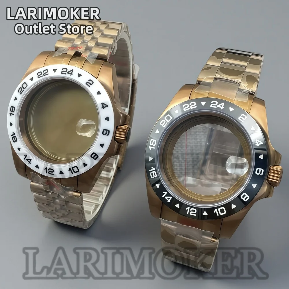 LARIMOKER 39MM Brown Vintage Dive Watch Case Stainless Steel Sapphire Crystal Luminous Ceramic Bezel For ETA2824 PT5000 Movement
LARIMOKER 39MM Brown Vintage Dive Watch Case Stainless Steel Sapphire Crystal Luminous Ceramic Bezel For ETA2824 PT5000 Movement