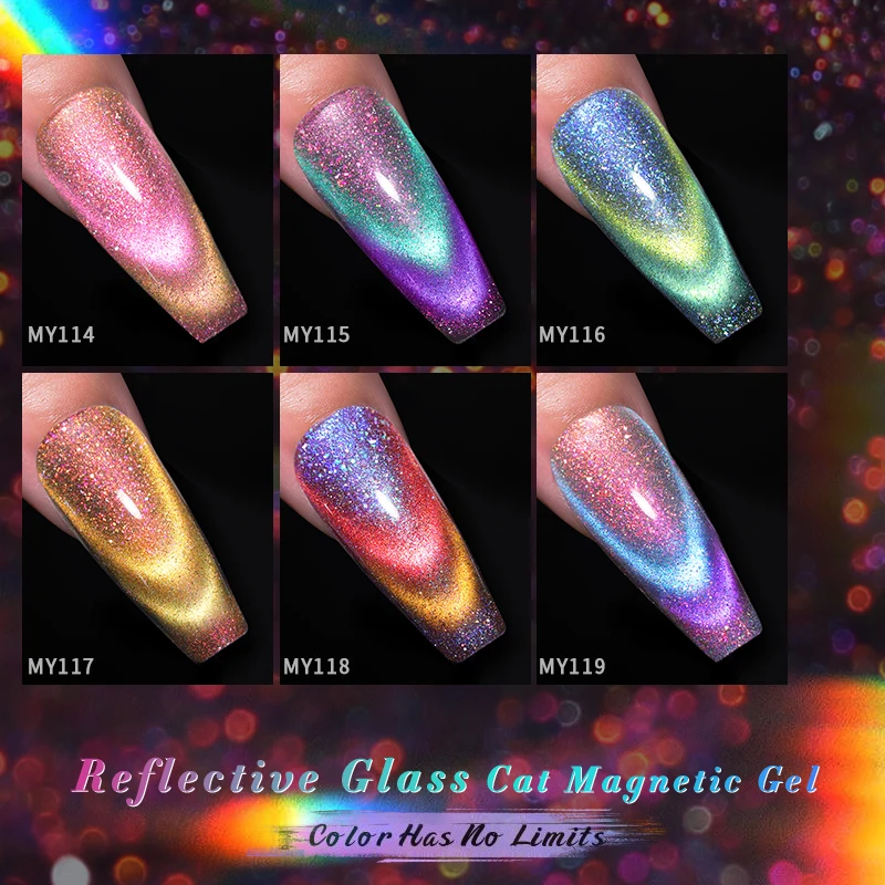 BORN PRETTY Cat Magnetic Eye Nail Art Set Светоотражающий стеклянный гель-лак для ногтей Супер яркий замачиваемый УФ-лак для салона DIY Design
BORN PRETTY Cat Magnetic Eye Nail Art Set Светоотражающий стеклянный гель-лак для ногтей Супер яркий замачиваемый УФ-лак для салона DIY Design