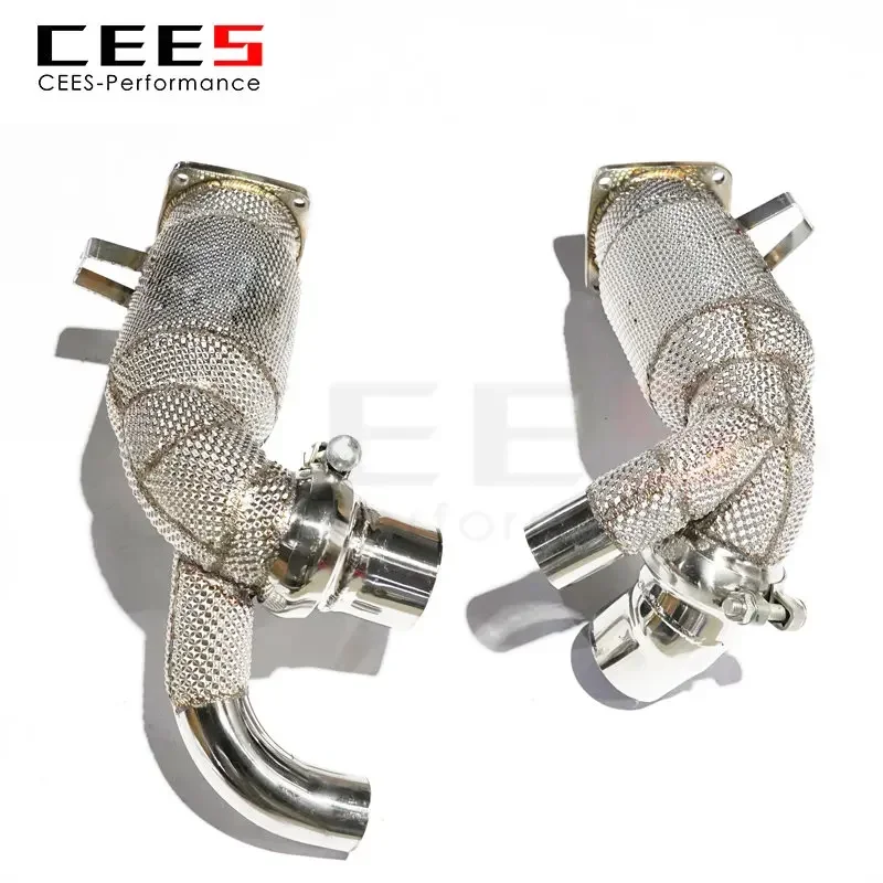CEES SS304 High Performance Catless Downpipe for Porsche 911/991.2 Carrera 3.0 2011+ Exhaust System
CEES SS304 High Performance Catless Downpipe for Porsche 911/991.2 Carrera 3.0 2011+ Exhaust System