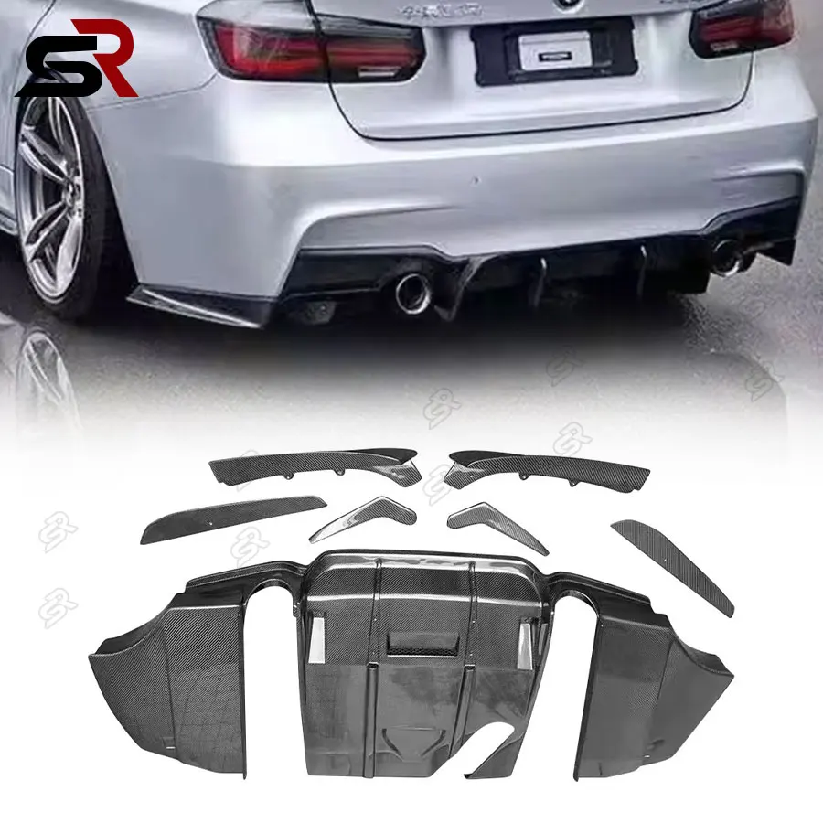 For BMW 3 Series F30 F35 320 330 Carbon Fiber Rear Bumper Rear Lip Diffuser Spoiler Auto Accessories Body Kits
For BMW 3 Series F30 F35 320 330 Carbon Fiber Rear Bumper Rear Lip Diffuser Spoiler Auto Accessories Body Kits