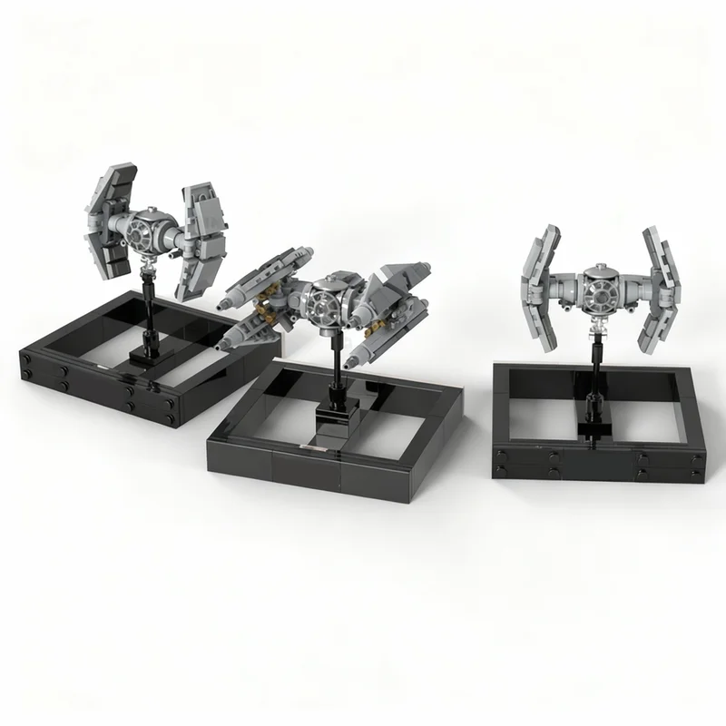 373PCS MOC Space Battle Micro Galactic Empire Starfighters Part Iv Experimental Fighters Model DIY Assembly Building Blocks Gift
373PCS MOC Space Battle Micro Galactic Empire Starfighters Part Iv Experimental Fighters Model DIY Assembly Building Blocks Gift