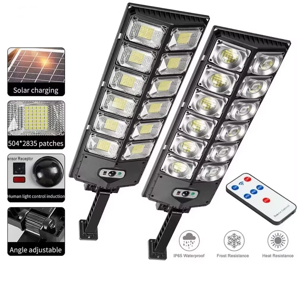 250W Solar Lights Outdoor Waterproof 8000LM LED Flood Lights Motion Sensor with Remote 3 Modes Street Lamp for Yard Garden Path
250W Solar Lights Outdoor Waterproof 8000LM LED Flood Lights Motion Sensor with Remote 3 Modes Street Lamp for Yard Garden Path