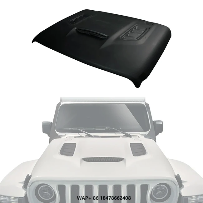 LUMA 4x4 Accessories Engine Hood Cover Bonnet Engine Protecter Steel 2018+ for Jeep Wrangler JL Gladiator JT
LUMA 4x4 Accessories Engine Hood Cover Bonnet Engine Protecter Steel 2018+ for Jeep Wrangler JL Gladiator JT