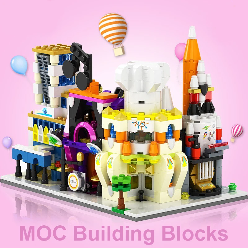 City Street Scene Building Blocks Model Set MOC Assembly Small Particles Bricks Kid Creative Educational Toys Desktop Ornaments
City Street Scene Building Blocks Model Set MOC Assembly Small Particles Bricks Kid Creative Educational Toys Desktop Ornaments