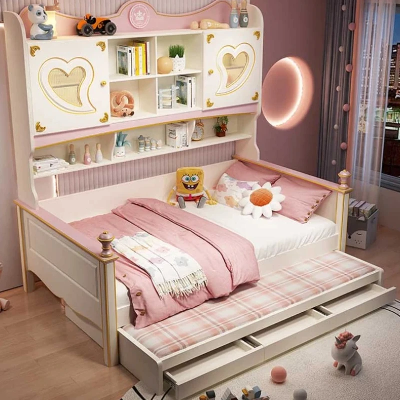 Aesthetic Kids European Double Bed King High End Modern Frame Double Bed Girl Sleeping Cama Matrimonio Furniture For Bedroom
Aesthetic Kids European Double Bed King High End Modern Frame Double Bed Girl Sleeping Cama Matrimonio Furniture For Bedroom