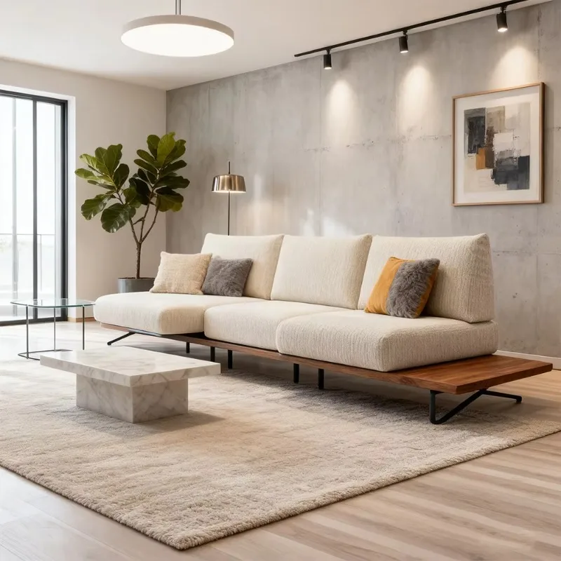 Garden sofa elegant simple modern sofa set, adjustable corner L-shaped combination sofa living room furniture
Garden sofa elegant simple modern sofa set, adjustable corner L-shaped combination sofa living room furniture