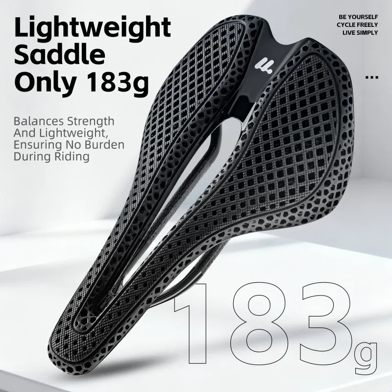 WEST BIKING 3D Printed Road Bike Seat T700 Carbon Honeycomb Saddle Ultralight Comfortable Breathable MTB Bike Saddle Bike Parts
WEST BIKING 3D Printed Road Bike Seat T700 Carbon Honeycomb Saddle Ultralight Comfortable Breathable MTB Bike Saddle Bike Parts